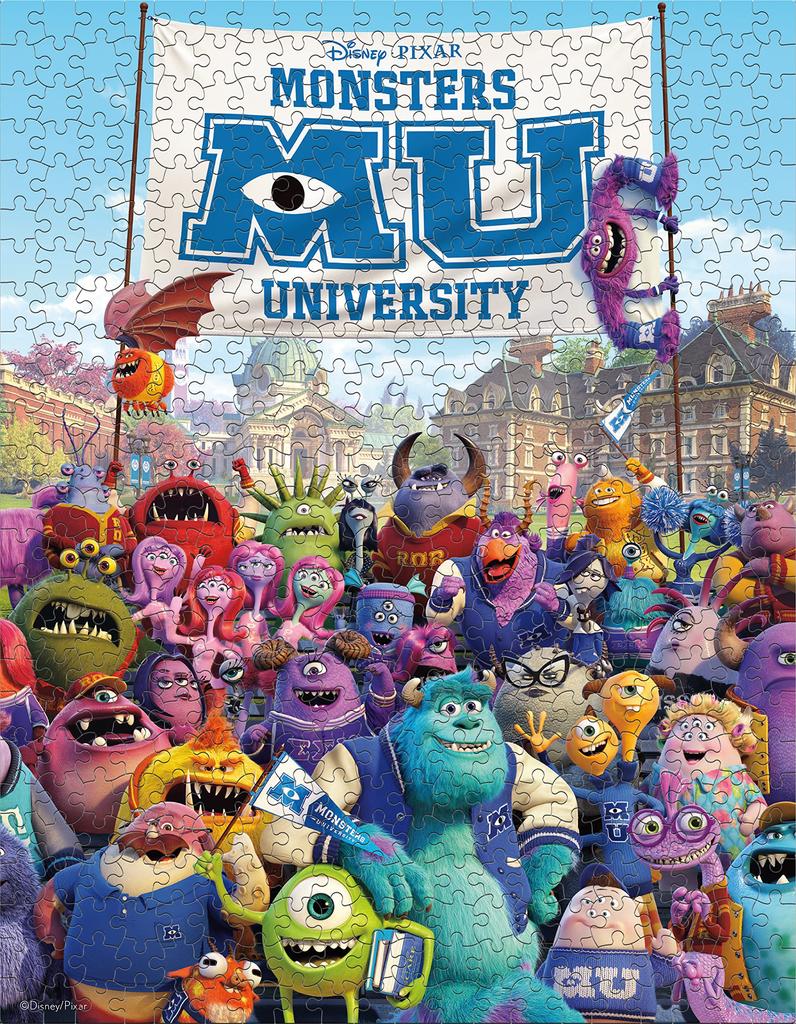 Ceaco - DisneyPixar 5-in-1 Multipack Jigsaw Puzzle Set: Monsters University (MU, Incredibles, Toy Story 2, Cars, Inside Out)
