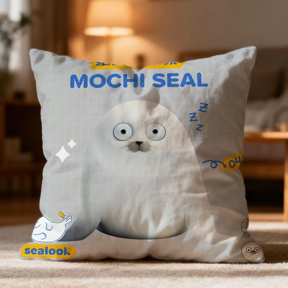 Popular S-SSEALOOK Cushion Cover Soft Washable Pillow Case Multi-Scene for Couch Bed Travel Office Use
