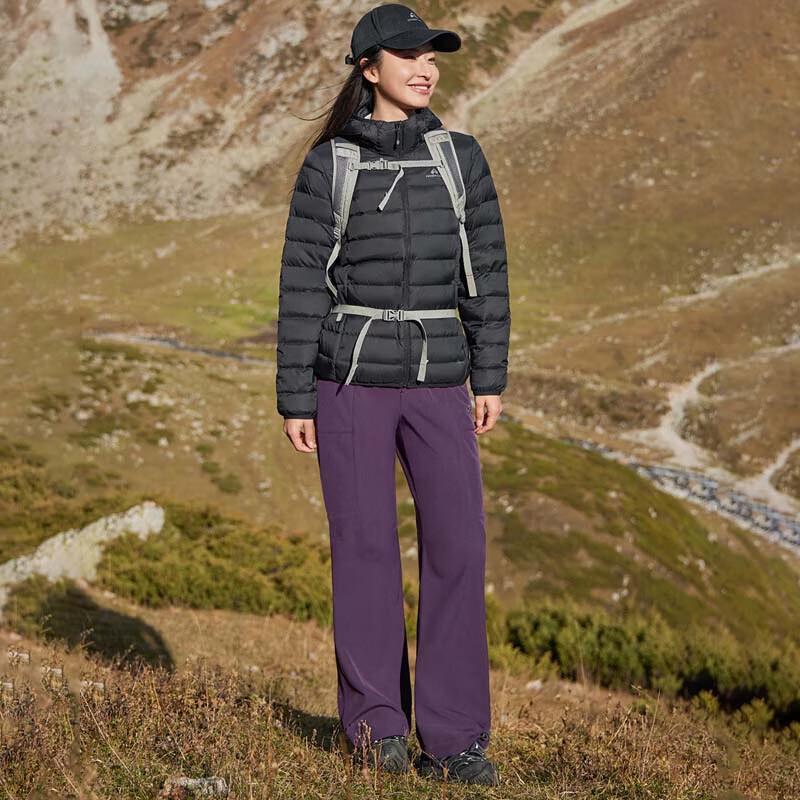 Pioneer Camp Women's Fleece-Lined Hiking Softshell Pants GHX511566