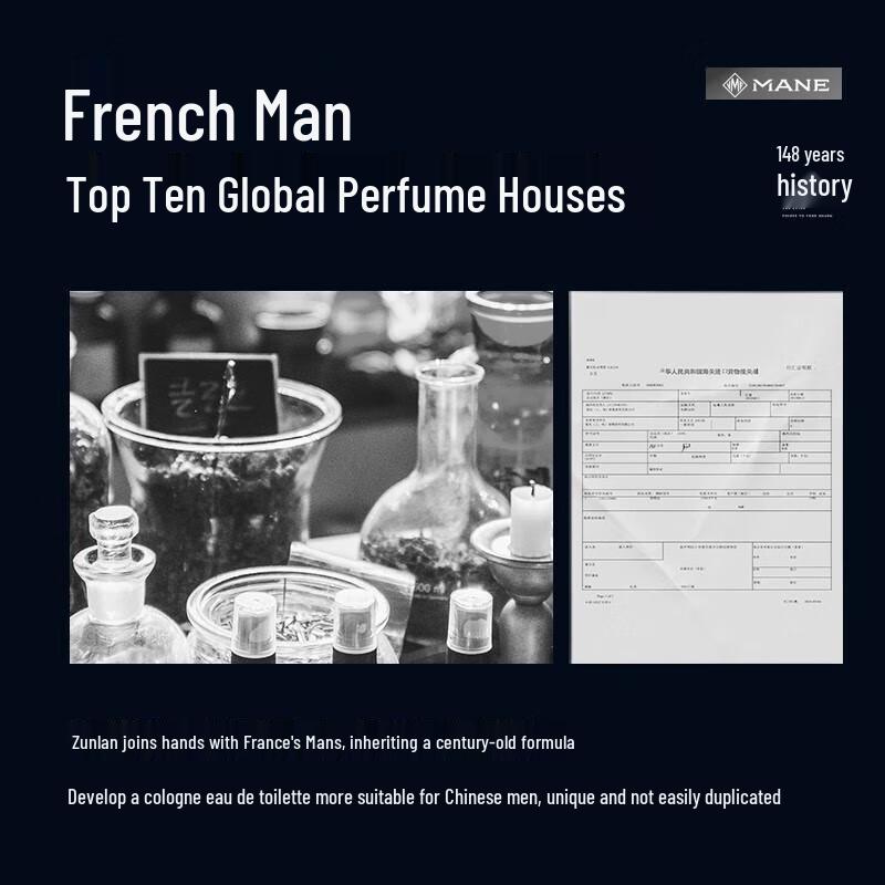 PRIME BLUE Men's Cologne Body Wash