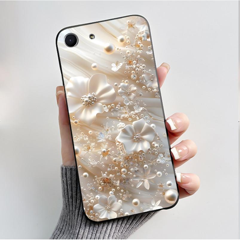 

Printing Pattern Case For Sony Xperia XZ4 Compact / Xperia Ace (2019) Soft Silicone Black Shell Cover Cute Flower Cartoon Casing Xperia Ace (2019)