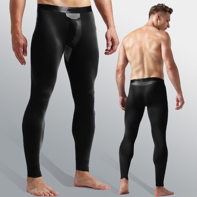 Men's Slim Fit Elastic Autumn & Winter Warm Trousers