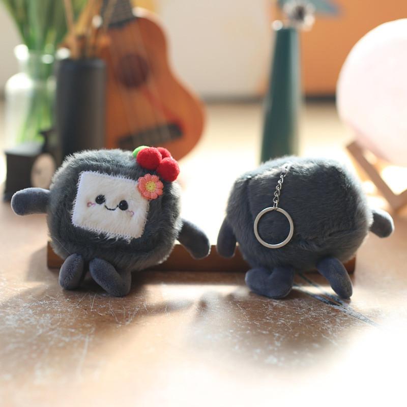 Jellycat Tofu Stinky Plush Keychain Plush Stuffed With Bow Tie For Kids Teens