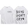Rels B Flakk Smile Boys Dont Cry Print T Shirt Unisex Women Clothing Hip Hop Fashion Tshirt Summer Casual Loose Cotton Tshirts