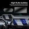 Tempered Glass Screen Protector for Toyota BZ4X 2022-2024 12.3 Inch Navigation Instrument Dashboard
