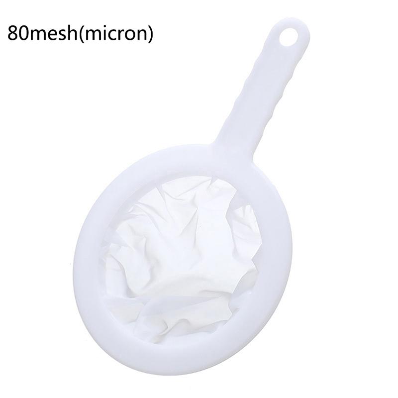 80/100/120/200/400 Mesh Kitchen Ultra-Fine Mesh Strainer Kitchen Nylon Mesh Filter Spoon For Suitable For Soy Milk Coffee Milk Yogurt