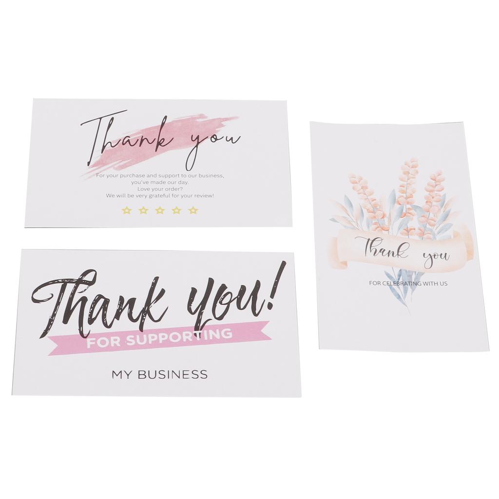 90Pcs Blank Postcards Clear Patterns Glossy Surface White Cardstock for Note Memo Vocabulary DIY