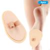 4pcs Toe Straightener Separators Protector Bunion Splint Corrector Toe Spacer Cover Guard2 Hole
