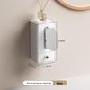 Wall-Mounted No-Punch Tissue and Towel Dispenser