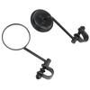 2 Pcs Motorcycle Rear View Mirrors Round 360 Degree Adjustable Handlebar Mirror Replacement for Ranger Stick King GN