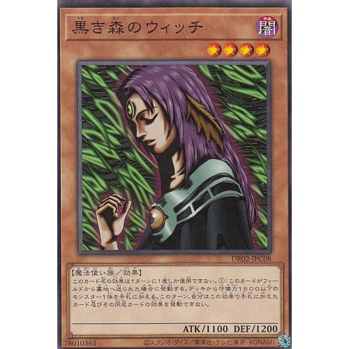 Yu-Gi-Oh! DR02-JPC08 Witch of the Dark Forest (Japanese Version Normal) Duel Royale Deck Set EX ROUND2