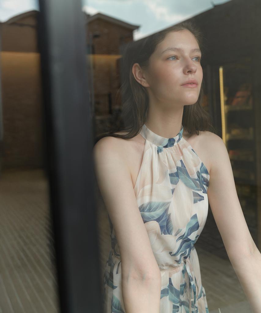 Bellodinela Peony Dress Ivory