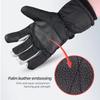 Warme Winddichte Handschuhe Herren Winter Wasserdicht Verdickt Warm Vollfingerhandschuhe für Outdoor Motorradfahren Touchscreen-Handschuhe