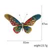 Rhinestone Butterfly Brooches for Women Unisex Enamel Insect Pins Banquet Party Backpack Gifts Jewelry Accessories