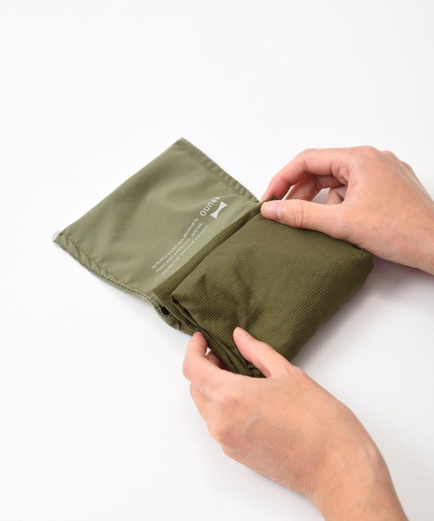 BRUNO Pocketable Eco Bag, Medium, Black, No Size, BDS039-BK