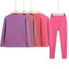 Elderly Women's Plush Warm Thermal Underwear Set