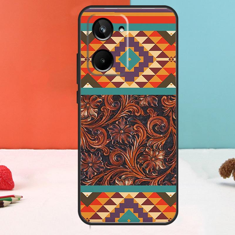 Western Cowgirl Cowboy Boho For Realme 15 Pro 10 11 12 13 14 Pro Plus GT6 GT7 C65 C67 C63 C61 C55 C51 C53 C35 C75 Case