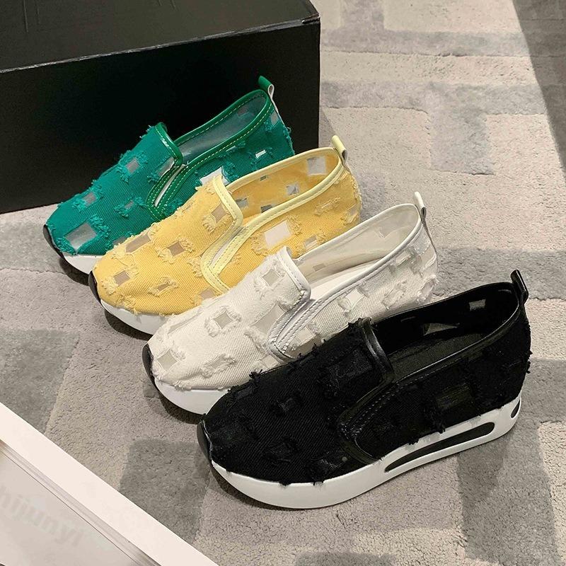 Fashion Autumn Women Casual Sneakers 2025 Fashion Platform Non Slip Thick Sole Sports Shoe Comfortable Casual Sports Shoes Zapatos Mujer