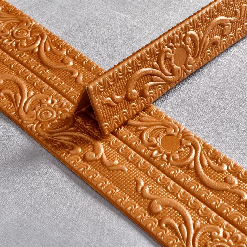1PC 2.3m/9.2m Foam Skirting Line Self-adhesive Internal External Corner Molding Trim Door Frame Window Sill Ceramic Tile De