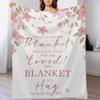 Cartoon Bow Tie Checkered Design Fleece Blanket Playful Kawaii Style Soft Warm Throw Interior Decoration Bedding Cover For Home