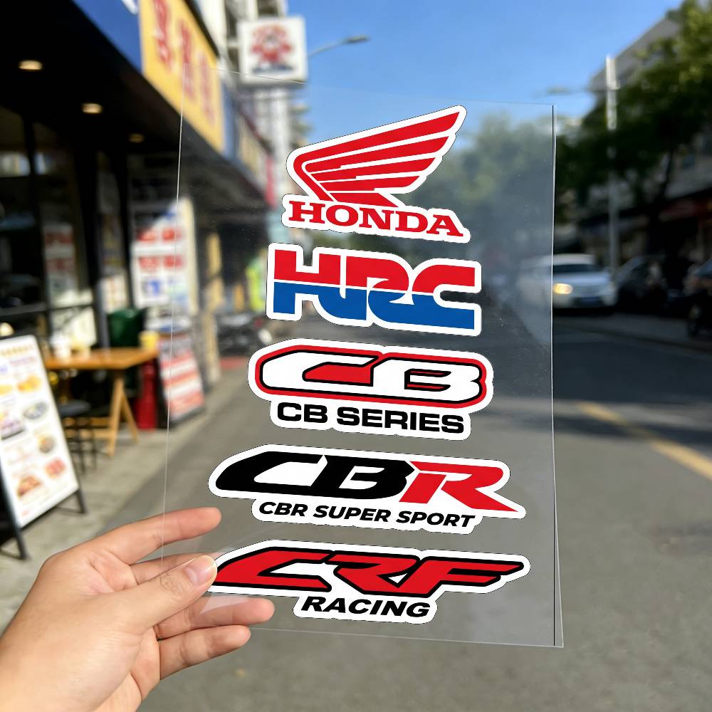 FOR HONDA MUGEN TYPE R VTEC Waterproof Reflective Motorbike Stickers Easy Peel Removable Decals for Motorcycle Car