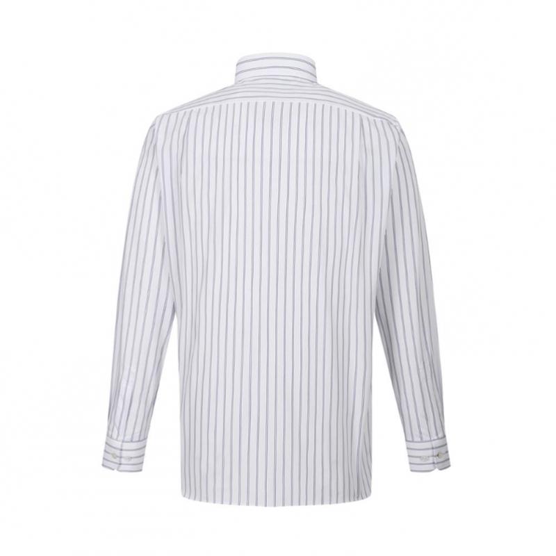 Daks 26 Year Ss Easy Care Stripe Reg Fit dreSs Shirt Dmp1shdl183a1