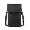 Damen Touchscreen PU-Leder Crossbody Handytasche - Klein, Einfach, Vertikaler Stil für den Sommer