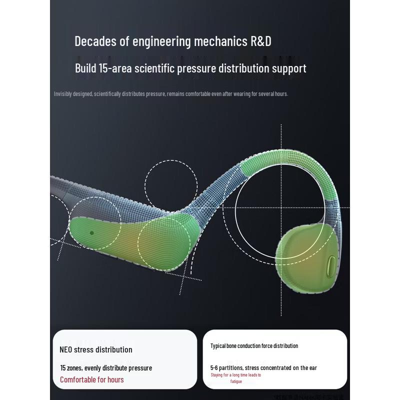 NANK OE Bone Conduction Sports Headphones