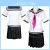 Hochwertiges Danganronpa Ibuki Mioda Kostüm Uniform Kleiderset für Anime-Enthusiasten