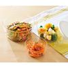 Hario heat-resistant glass storage container round 300ml MST-30-TW set of 6