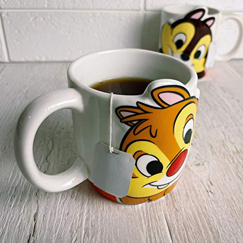 Disney "Chip 'n' Dale" Chip & Dale LOVE Pair Mug 250ml SAN2316
