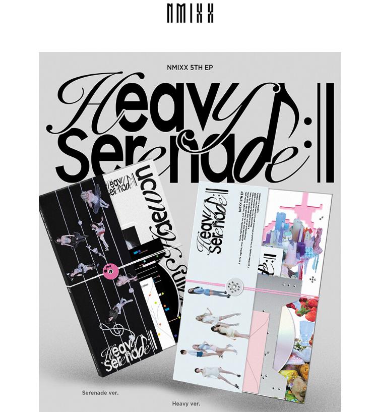 [pre-order] NMIXX EP 5 Heavy Serenade 2 Version Set K-pop Official Album