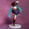 Anime Hatsune Miku Figure Fairy Tale Wonderland Puss Boots Kawaii Action Figures Adult Collection Model Toy Gift in Poseable Articulated Scale
