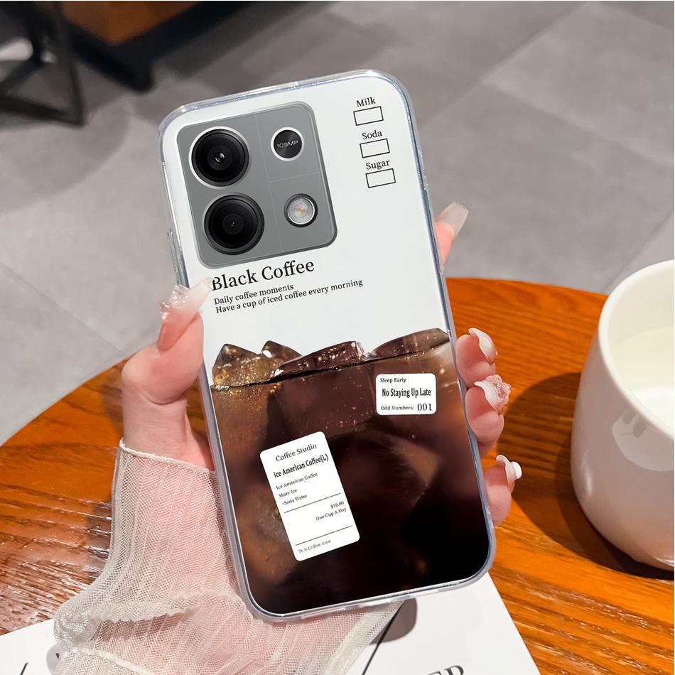 For Redmi Note 13 Pro Plus Phone Case Creative Fun Soft Slim Silicone Transparent Anti Drop Back Cover For Redmi Note13 13Pro+