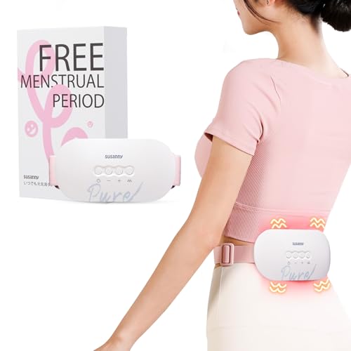 

Abdominal/Child Warming Belt with Vibration and 3 Temperature Settings, Lightweight, Portable, USB Rechargeable, Perfect for Cold Weather, Workplace,