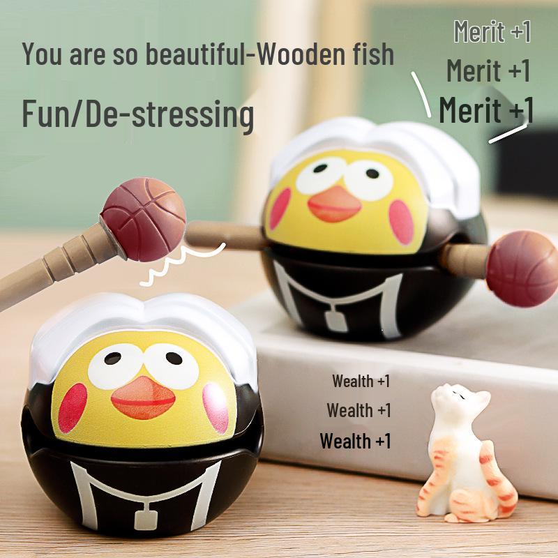 

Kunkun Wooden Fish Ikun Figurine - Decompression Ornament and Creative Model Toy