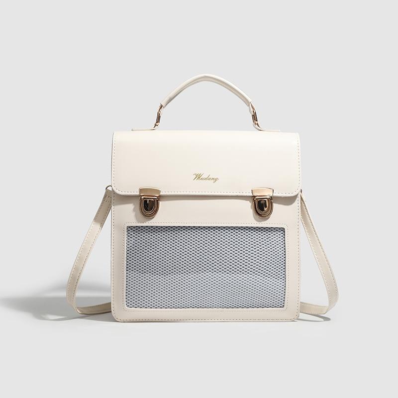 

Нишевая и универсальная сумка, модная сумка через плечо для девушки-коммутера и сумка на руль бежевый