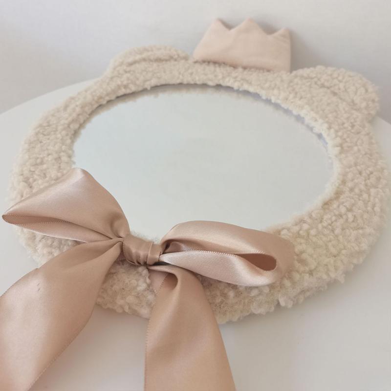 1PC Shooting Mirror Portable Decorative Mirror Cute Acrylic Mirror Car Safety Reflector Clothing Store Decoration Diameter 25cm