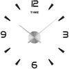 Large European & American 3D Acrylic Wall Clock for Living & Dining Room Home Decor - DIY Wall Sticker Clock
