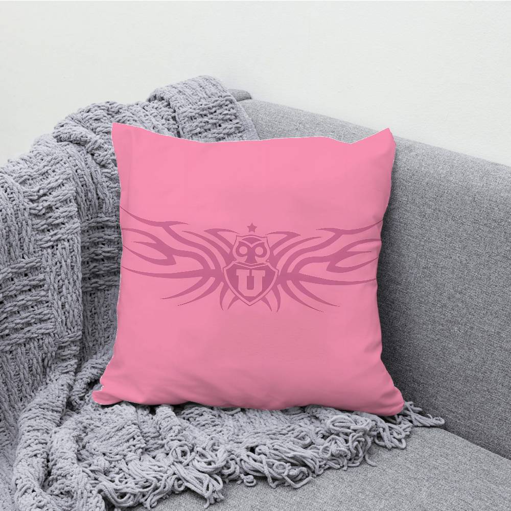 C-Chile University Logo Pillow Case For Sofa Decor Car Office Room Printing Cushion Cover Decorations and Protector
