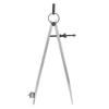 Pencil Holder Wing Divider Compass Rotating Joint Professional Carpenter Compass  For Students