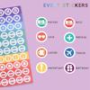 Magnetic button Cash Budget Ledger Macaron Color PU Leather Folder Loose-leaf Notebook  School