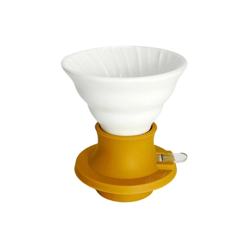 Efficient Coffee Dripper With Silicone Base And Fine Meshes Filter Office Coffee Equipment For Home Or Office Use