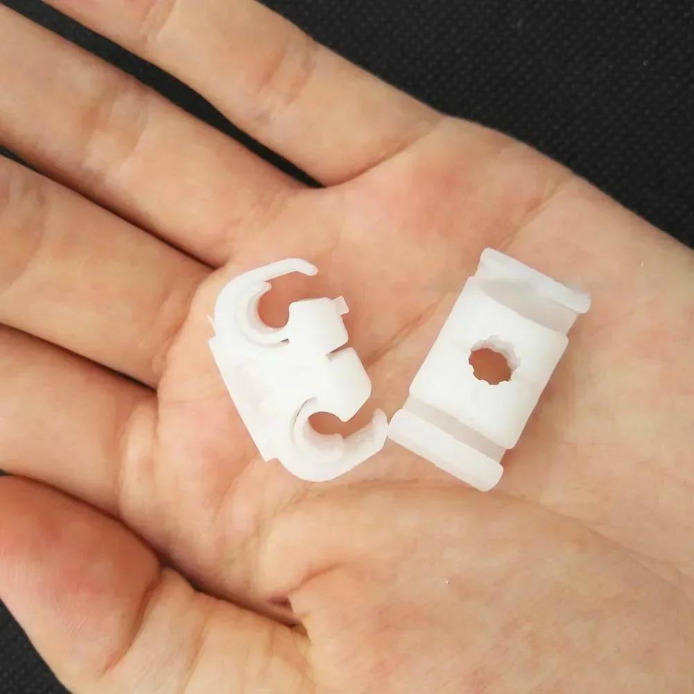 10X Dispozitive de fixare pentru furtun pentru linie de frână auto Clemă dublă pentru cablu de frână pentru OCTAVIA pentru LUPO SHARAN Clip de linie fixă pentru tuburi