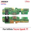 New Bottom Charging USB Date Dock Microphone Charger Flex Cable For Tecno Pop 1 Spark 1 6 Air 7 Pro 7T 8 8C 8P 8T 11C Go 1116