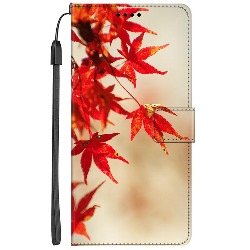 Flip Leather Case For Samsung S24 Ultra 5G Cover Book Wallet Seascape Coque for Samsung Galaxy S23 S22 S21 S20 Ultra S24Ultra