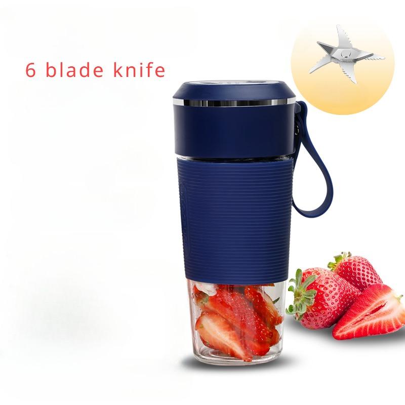 Tragbarer Entsafter, multifunktionale Saftmaschine, tragbarer Entsafterbecher für Zuhause, Obst- und Gemüsemaschine, elektrisches Rühren