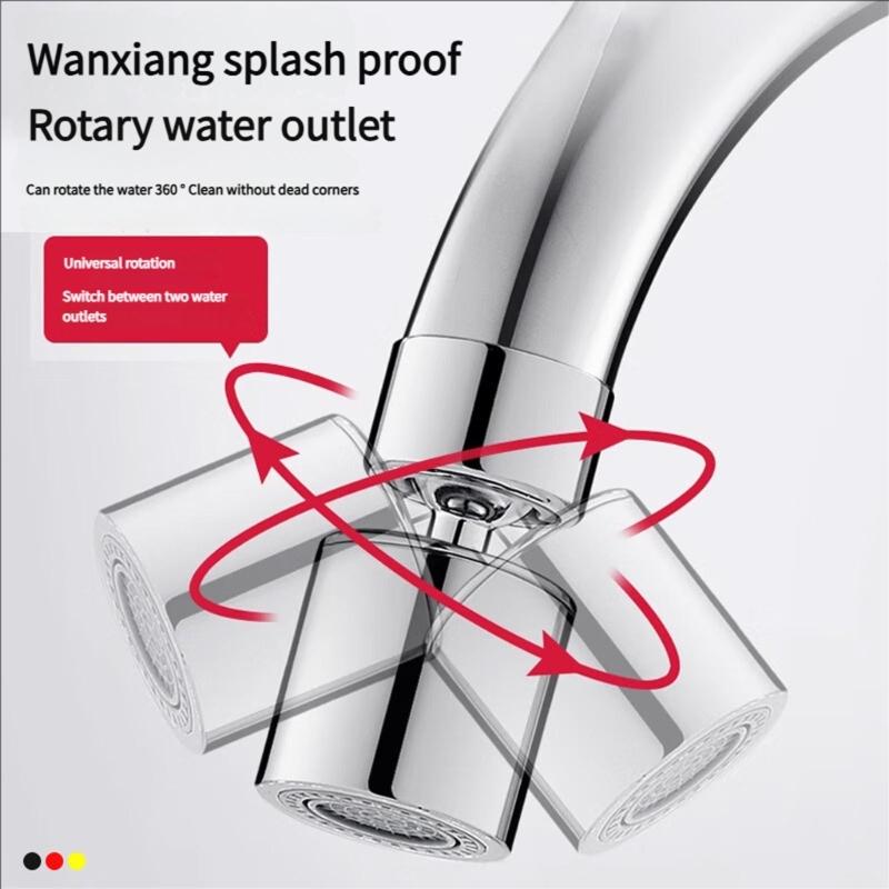 Adjustable Zincs Alloys Sink Basin Faucet 360 Swivels Spouts Kitchen Sink Faucet Corrosion Resistant Simple Installation