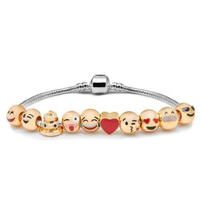 Bracelet - SHOP-STORY - 10 Emojis - Gold Plated - Unisex - 48H Delivery