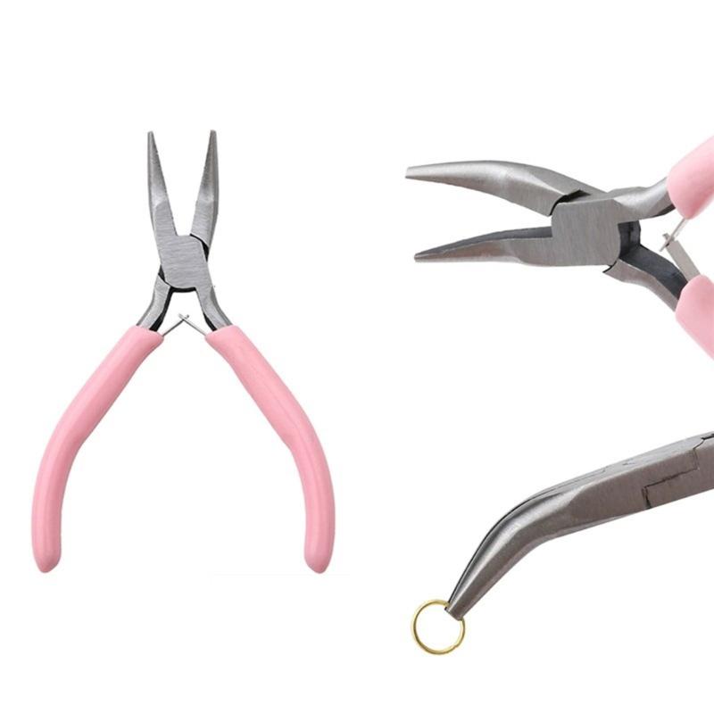 9 In 1 Jewelry Pliers Set Needle Nose Pliers Diagonal Round Nose Pliers for Crafting Jewellery Art Project for Repair